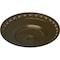 Ekena Millwork Lyon Ceiling Medallion (Fits Canopies up to 3 5/8"), Hand-Painted Brass, 23 1/2"OD x 3 1/4"P CM23LYBRS - alternate 3